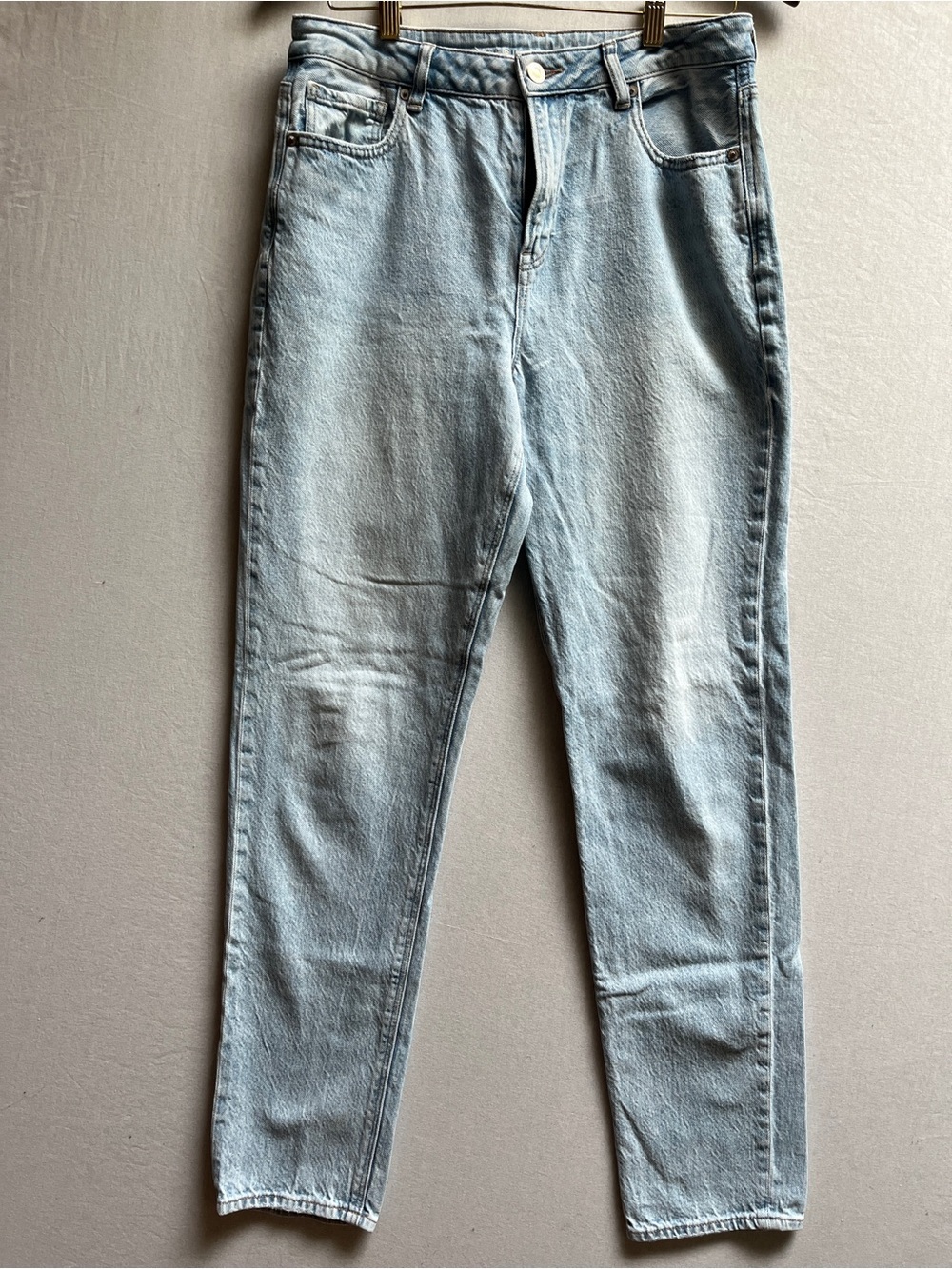 American Eagle Strigid Mom Jeans High Rise Size 10 X-Long